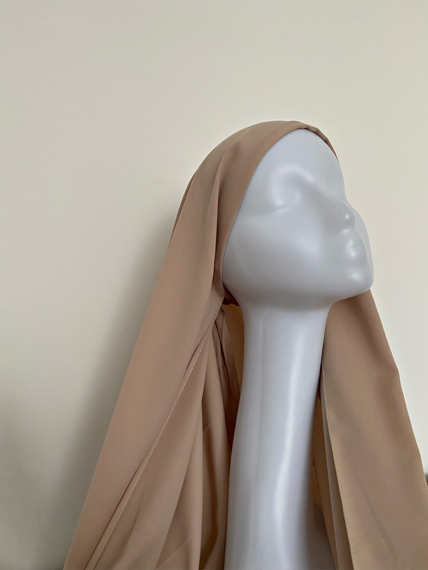 Hijab à enfiler - Nude 16