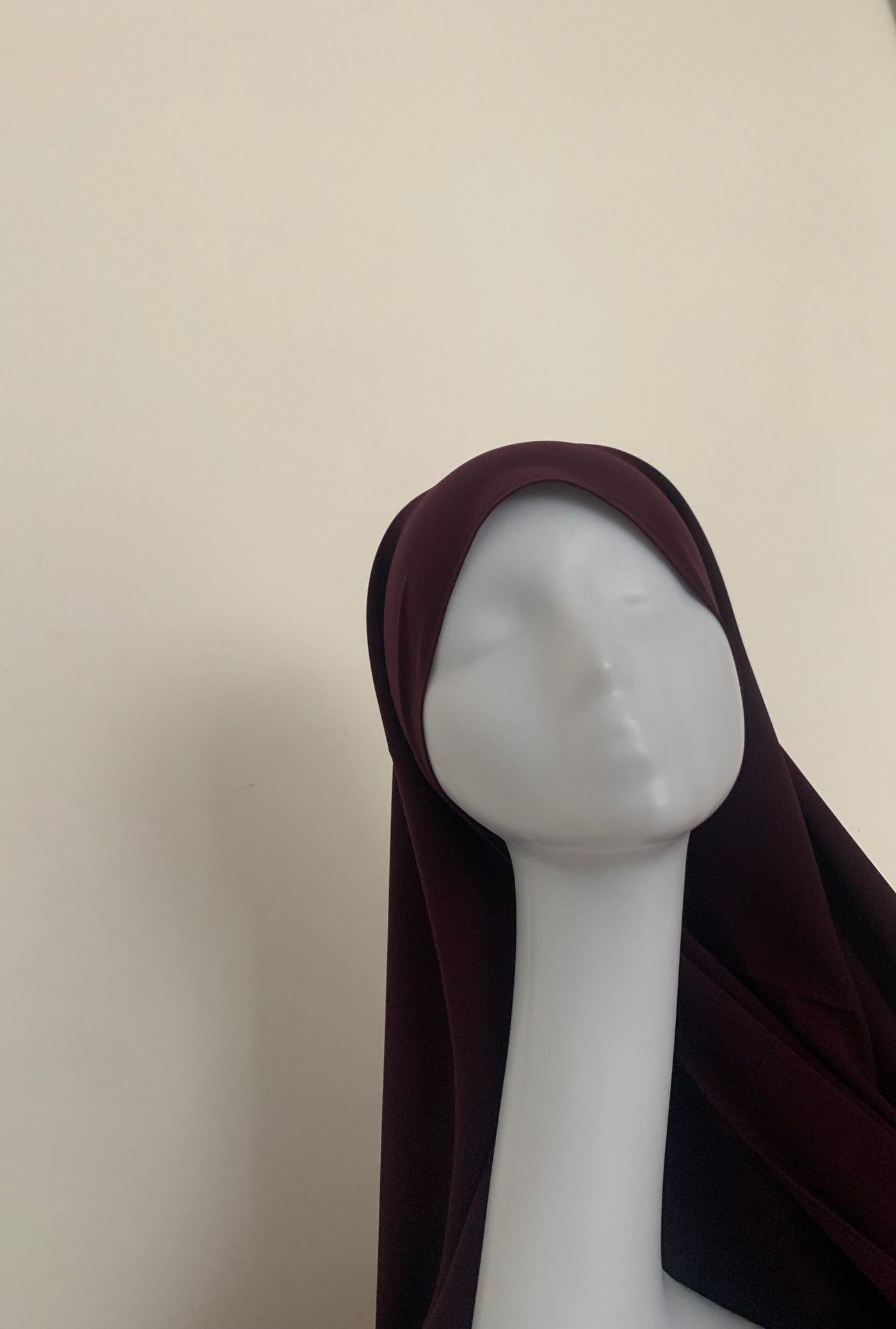Hijab Soie de Médine - Prune